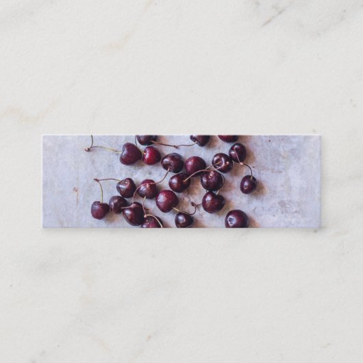 Carte D'appel Cerises (Devant)