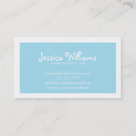 Carte D'appel Chevron chic (Devant)