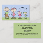 Carte D'appel Chiffre télécartes de bâton de maman (Devant / Derrière)