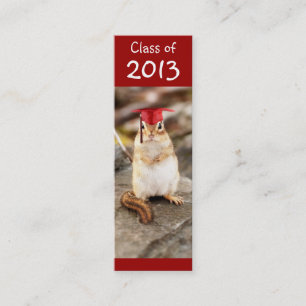 Carte D'appel Classe de 2013 signets de graduation de tamia