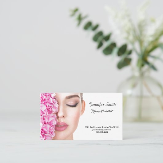 Carte d'appel classique (Debout devant)