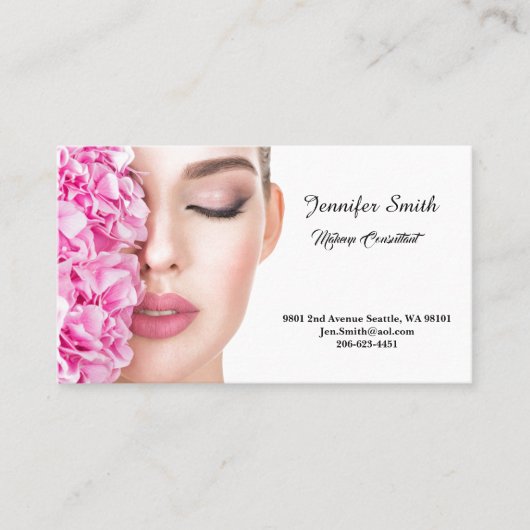 Carte d'appel classique (Devant)