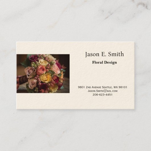 Carte d'appel classique (Devant)