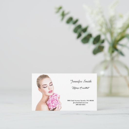 Carte d'appel classique (Debout devant)