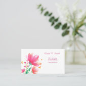 Carte d'appel classique (Debout devant)