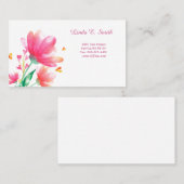 Carte d'appel classique (Devant / Derrière)