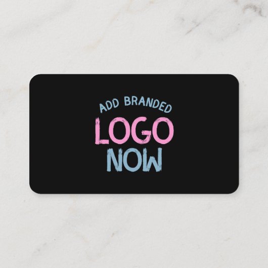 CARTE D'APPEL CLIENT SIMPLE CONTEMPORAIN PROPRE NOIR MODE (Dos)