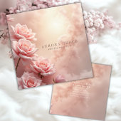 Carte D'appel Cloud Rose en floraison
