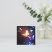 Carte D'appel Clowing Night Butterflies (Debout devant)