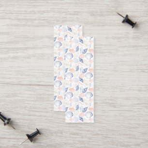 Carte D'appel Coastal Seashell Signet Beachy Lecture Accessoire