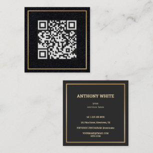 Carte D'appel Code d'analyse QR Premium