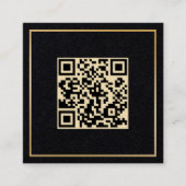 Carte D'appel Code d'analyse QR Premium (Devant)
