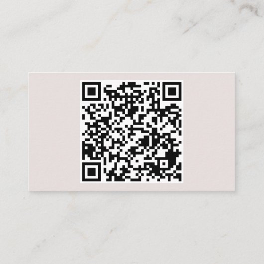 Carte D'appel Code qr Bon Net Fide (Dos)