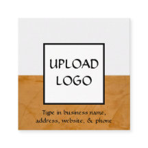 Code QR de logo d'agent immobilier personnalisé