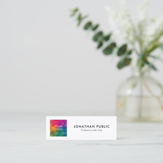 Carte D'appel Code QR Logo de l'entreprise Ici Nom de l'employé  (Debout devant)