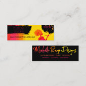 Carte D'appel Commande à façon pour Michelle (Devant / Derrière)