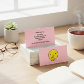 Carte D'appel Communication directe pour les bavards excessifs