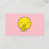 Carte D'appel Communication directe pour les bavards excessifs (Dos)