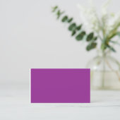 Carte D'appel Conception avec un Arrière - plan violet étonnant (Debout devant)