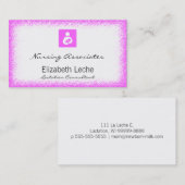 Carte D'appel Consultant en lactation (Devant / Derrière)