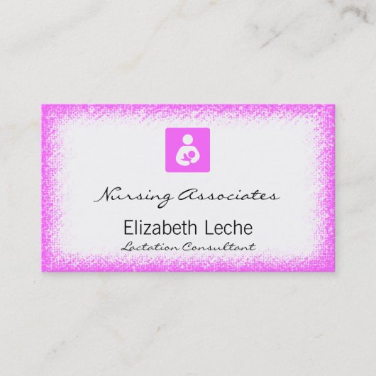 Carte D'appel Consultant en lactation (Devant)