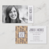 Carte D'appel Contour ethnique de plume de l'obtention du (Devant / Derrière)