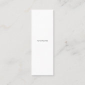 Carte D'appel Create Your Own white (Devant)