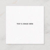 Carte D'appel Create Your Own white (Devant)