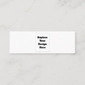 Carte D'appel Create Your Own white  (Devant)