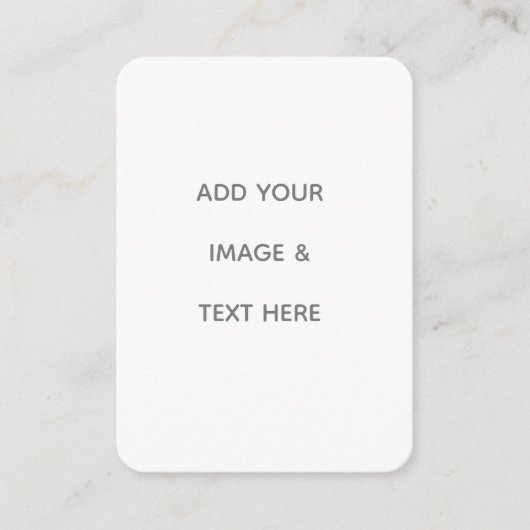Carte D'appel Créez votre propre blanc (Devant)