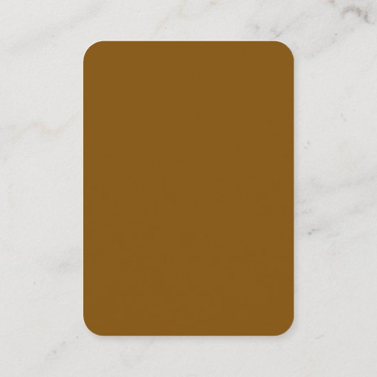 Carte D'appel Créez Votre Propre Brun (Dos)