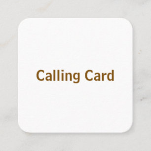 Carte D'appel Créez votre propre modèle arrondi 6,4 cm x 6,4 cm