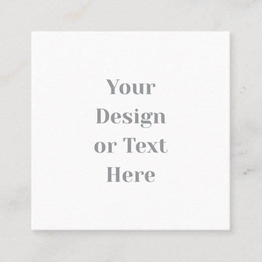 Carte D'appel Customizable Your Design or Text Here Personalized (Devant)