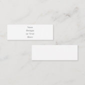 Carte D'appel Customizable Your Design or Text Here Personalized (Devant / Derrière)