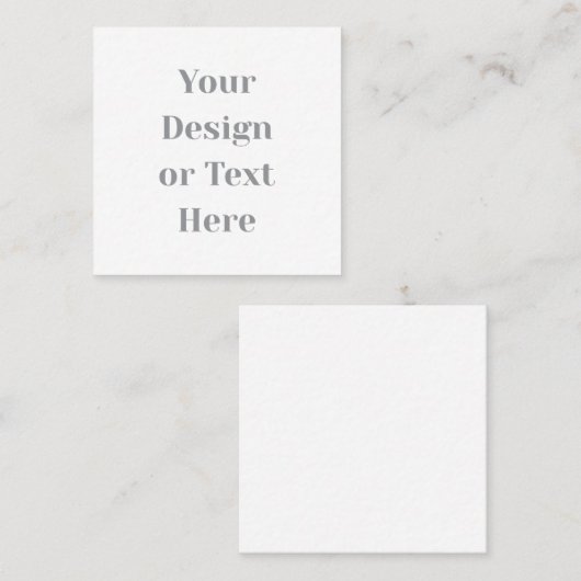 Carte D'appel Customizable Your Design or Text Here Personalized (Devant / Derrière)