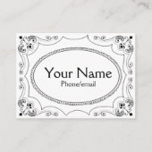 Carte d'appel d'affaires (Devant)