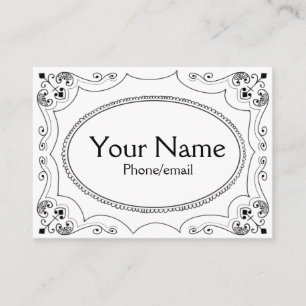 Carte d'appel d'affaires