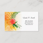 Carte d'appel d'affaires (Devant)