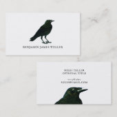 Carte d'appel de Black Crow (Devant / Derrière)