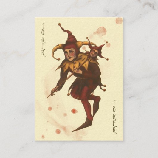 Carte d'appel de Joker Sanglé (Devant)