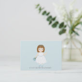 Carte d'appel de la date d'anniversaire du petit F (Debout devant)