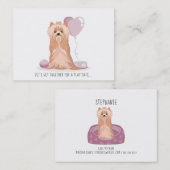 Carte d'appel de la date de lecture du Yorkshire T (Devant / Derrière)