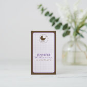 Carte d'appel de la maman au transport du chocolat (Debout devant)