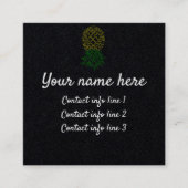 Carte d'appel de l'ananas Swinger (Devant)