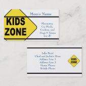 Carte d'appel de maman (Devant / Derrière)