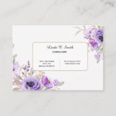 Carte d'appel de taille élevée (Devant)