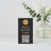 Carte D'appel Demande simple de commentaire sur Google | Entrepr (Debout devant)