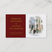 Carte d'appel des couples - Photo avec la frontièr (Devant)