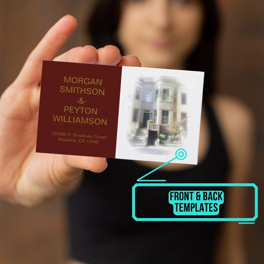 Carte d'appel des couples - Photo avec la frontièr