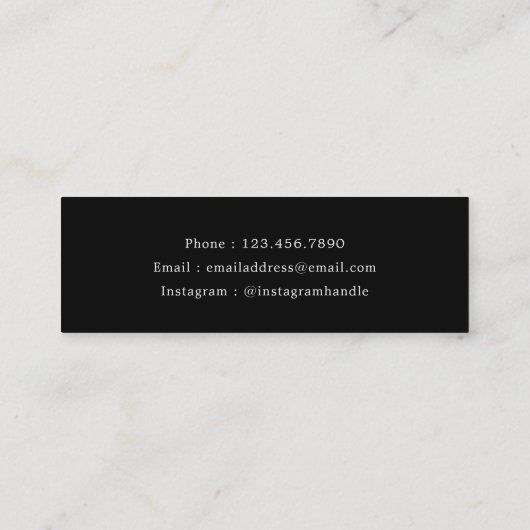 Carte d'appel des diplômés en couleur modifiable p (Dos)